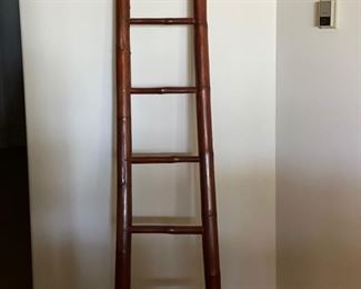 Teak/Bamboo Ladder