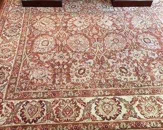 Vintage Rug. India. Measures 9' 11" x 8' x 1"