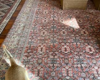Vintage Mahal rug. Circa 1900-1920s. Measures 11' 7" x 8' 8". Photo 1 of 3. 