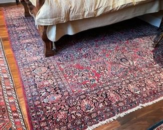 Vintage Sorouk rug. Measures 11' 6" x 8' 9". Photo 1 of 2. 