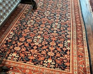 Vintage Malayer rug. Measures 5' 4" x 11' 4". 