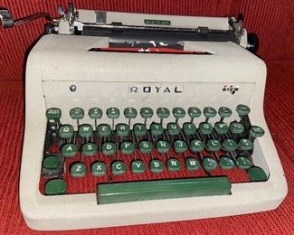 Royal typewriter $40