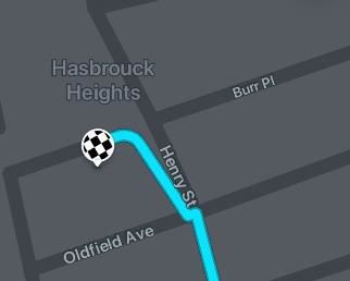 Awkward street, easy off of rte 17 to Henry to Burr.   Don’t try to double back onto Burr if you’re coming off Boulevard, just go past Oldfield and take a right on Field, right on Burr, right on Oldfield, and left onto Burr.