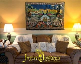Jypsy Junkers.Sofa, End Tables, Diffusers