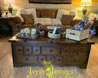 Jypsy Junkers.Sofa, Coffee Table, Essential Oils