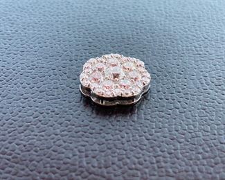 Lot #009---14kw Diamond Pendant, total diamond weight: 1.60ct, price: $1,447