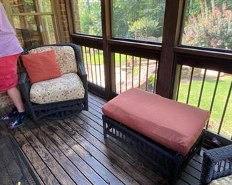 Outdoor wicker rattan furniture