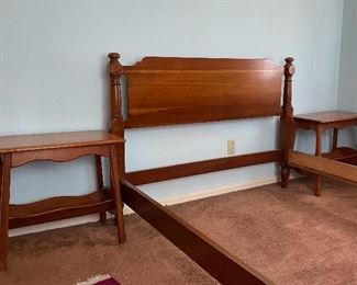 Cherry double bed