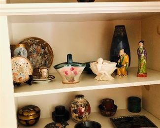 Chinese Cloisonne, Ceramic Pieces