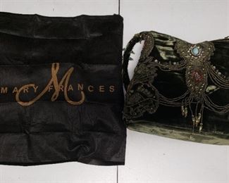 Mary Frances Silk and Satin Purse
