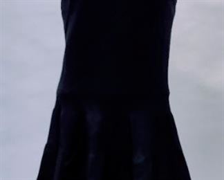 Ralph Lauren Silk Black Evening Wear Dress