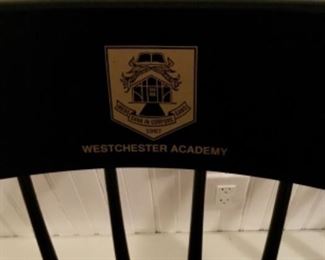 WESTCHESTER ACADEMY "HEADMASTER-FOR-A-DAY" CHAIR #1