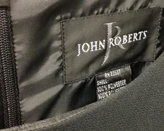 JOHN ROBERTS BLACK DRESS