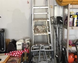 Aluminum ladders, walkers