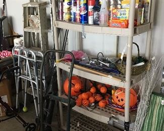 Halloween, cleaning supplies