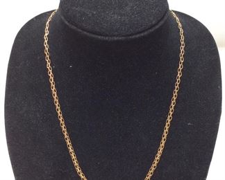 14KT GOLD NECKLACE 12.1g, 22’’L