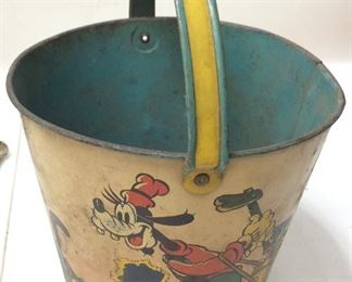 1938 OHIO ART WALT DISNEY, MICKEY, GOOFY