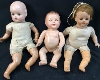 VTG. HORSEMAN & IDEAL BABY DOLLS
