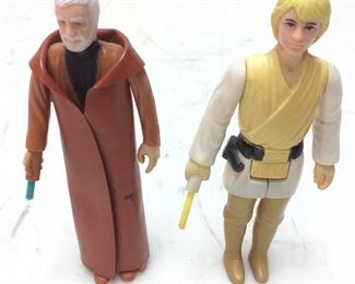 1977 STAR WARS LUKE SKYWALKER & OBI-WAN