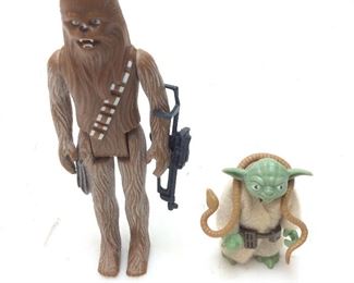 1977 STAR WARS CHEWBACCA & YODA