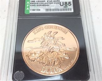 1985 STAR WARS EWOKS COLLECTOR COIN,