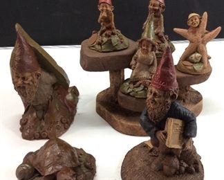 7 TOM CLARK RESIN GNOMES