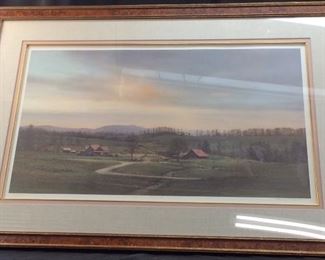 HARRY F TEPKER SIGNED PRINT 782/900