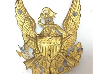 1800s US CIVIL WAR INFANTRY HAT BADGE