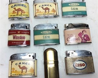 VINTAGE RJR WINSTON CAMEL LIGHTERS