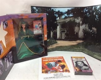 GWTW BARBIE, VHS, BACKDROP