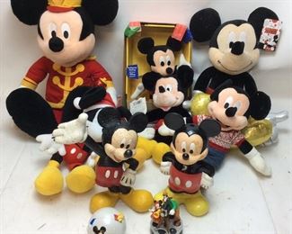 MICKEY MOUSE STUFFED DOLLS