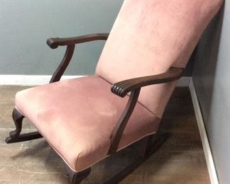 VINTAGE ARMCHAIR ROCKER