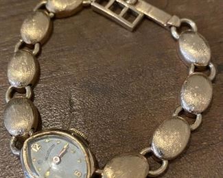 14K Gold Lucien Piccard Ladies Watch with 14K Gold Band