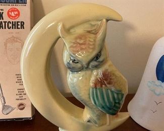 Vintage Owl Wall Pocket