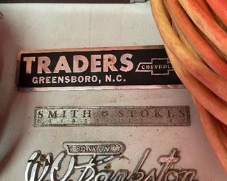 Vintage Car Dealership Emblems