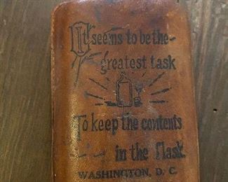 Vintage Souvenir Flask