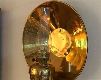 John Scott double wick surgical lantern