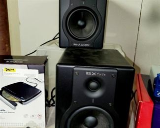 M- Audio speakers, BX5a, pair