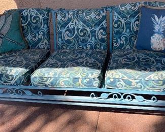 Patio Glider Sofa