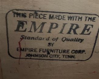 Vintage Empire End Table