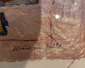 Original Art by Diana Van Hall Mixed Media Abstract