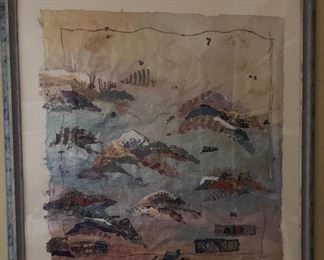 Art by Diana Van Hall Mixed Media Abstract