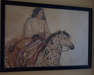 Art Carol Grigg Light Horse