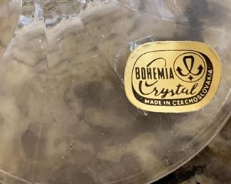 Bohemia Crystal Wine Glasses