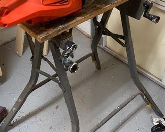 Workbench, Black and Decker Trimmers