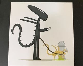 Alien Out for a Walk