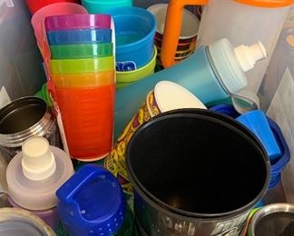 Assorted Plasticware