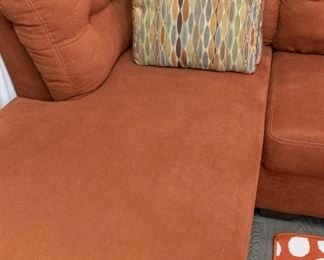 Sectional Sofa, Area Rug, Art Print 