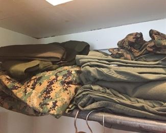 Marine Corps Uniforms and equipment.