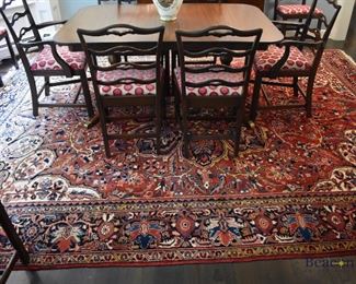 Handknotted Oriental rug, approx. 10' x 13'
